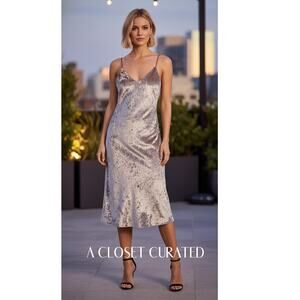 Rag & Bone Parker Velvet Slip Dress New Without Tags 0